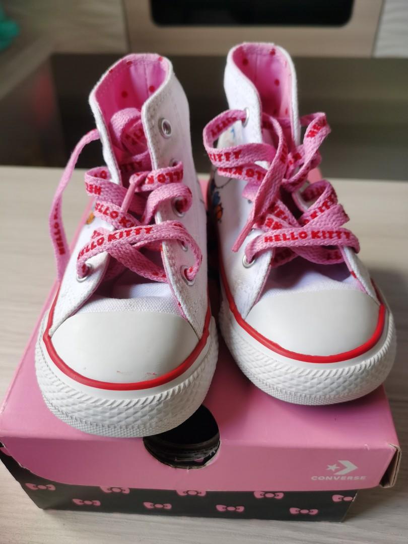 Girls hello new arrivals kitty converse
