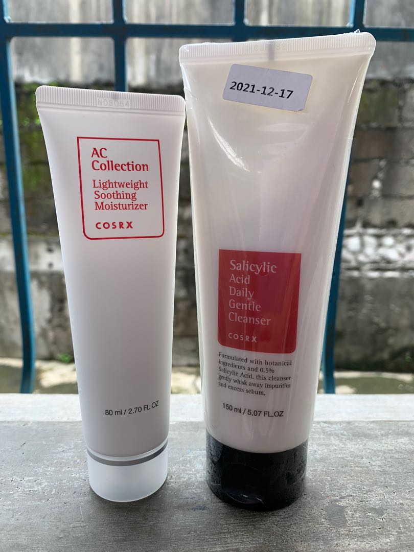 salicylic acid cleanser and moisturizer