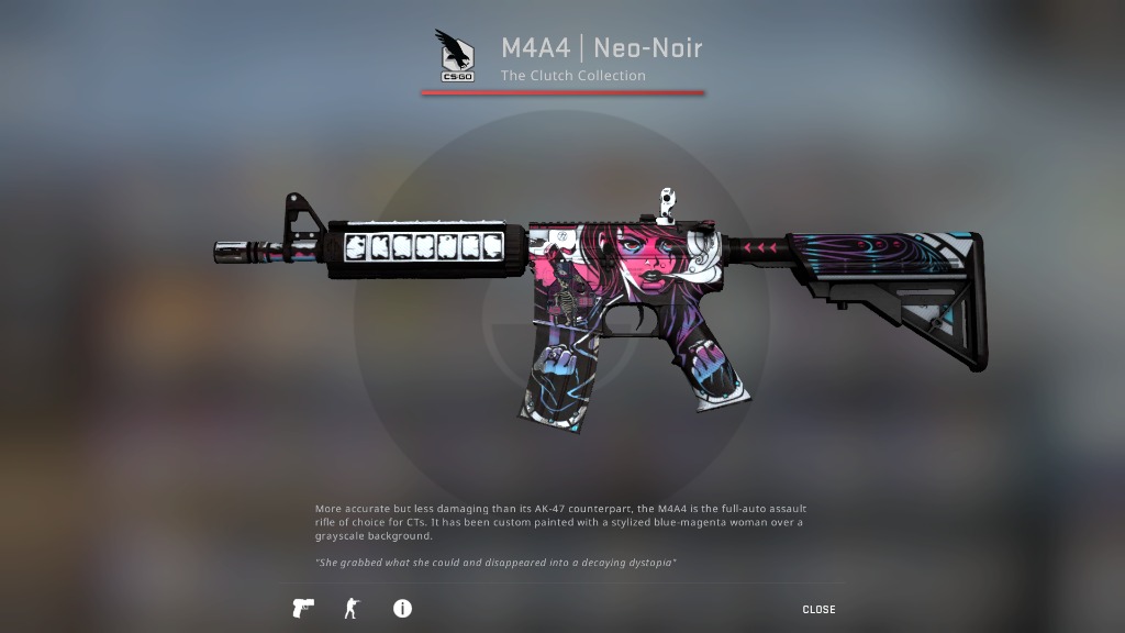 CSGO M4A4 Neo-Noir MW (CAN TRADE IMMEDIATELY), Gaming, Gaming Accessories, Game Gift Cards & Accounts on Carousell