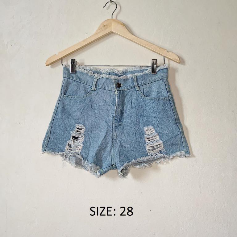 dolphin shorts denim