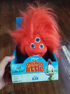 chicken little orange alien stuffed animal