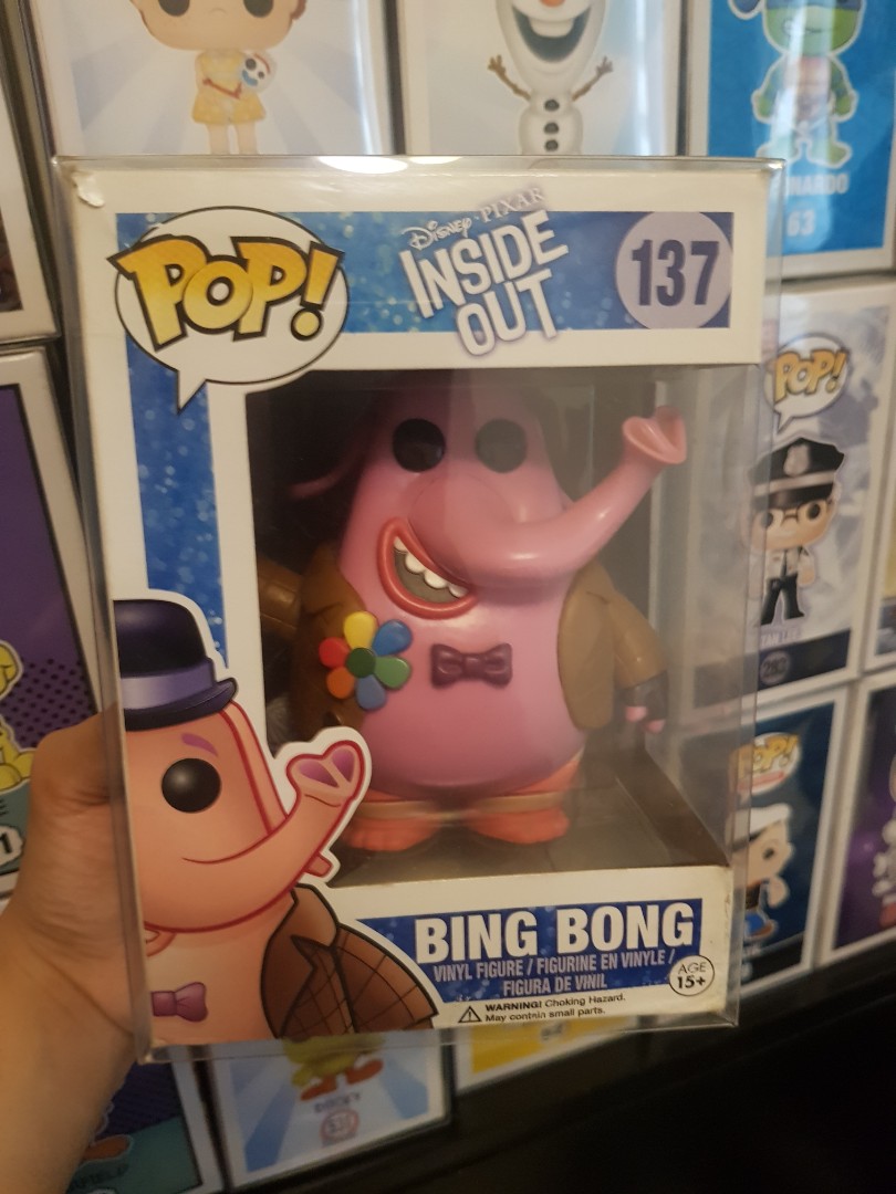 Disney Pixar Inside Out Funko Pop Bing Bong, Hobbies & Toys, Toys ...