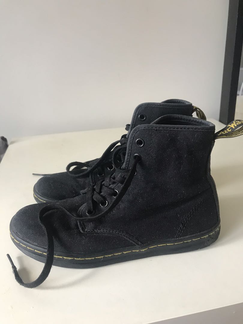 doc martens canvas boots