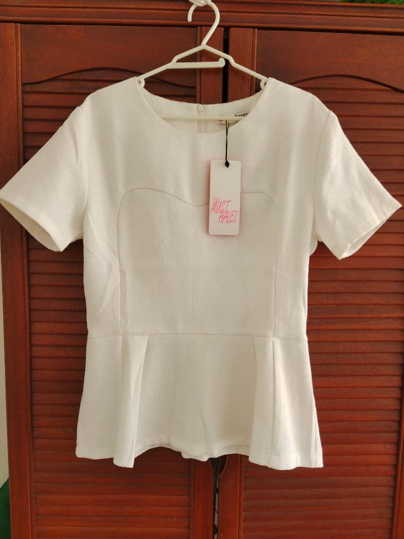 Dressing Paula Peplum Top, Women's Fashion, Tops, Blouses on Carousell