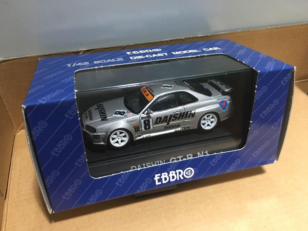 Ebbro Nissan Skyline R33 Gtr Race Car 玩具 遊戲類 玩具 Carousell