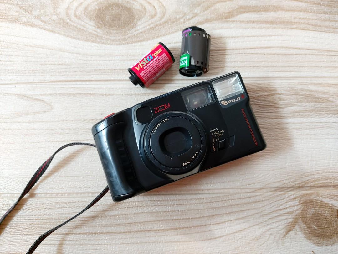 Fuji Zoom Cardia 700 date film camera, Photography, Cameras on Carousell