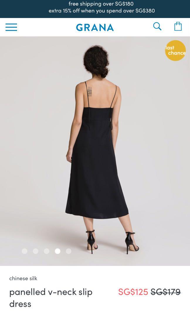 Grana silk dress clearance