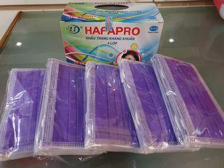 Hafapro Purple Surgical Mask 4 Ply