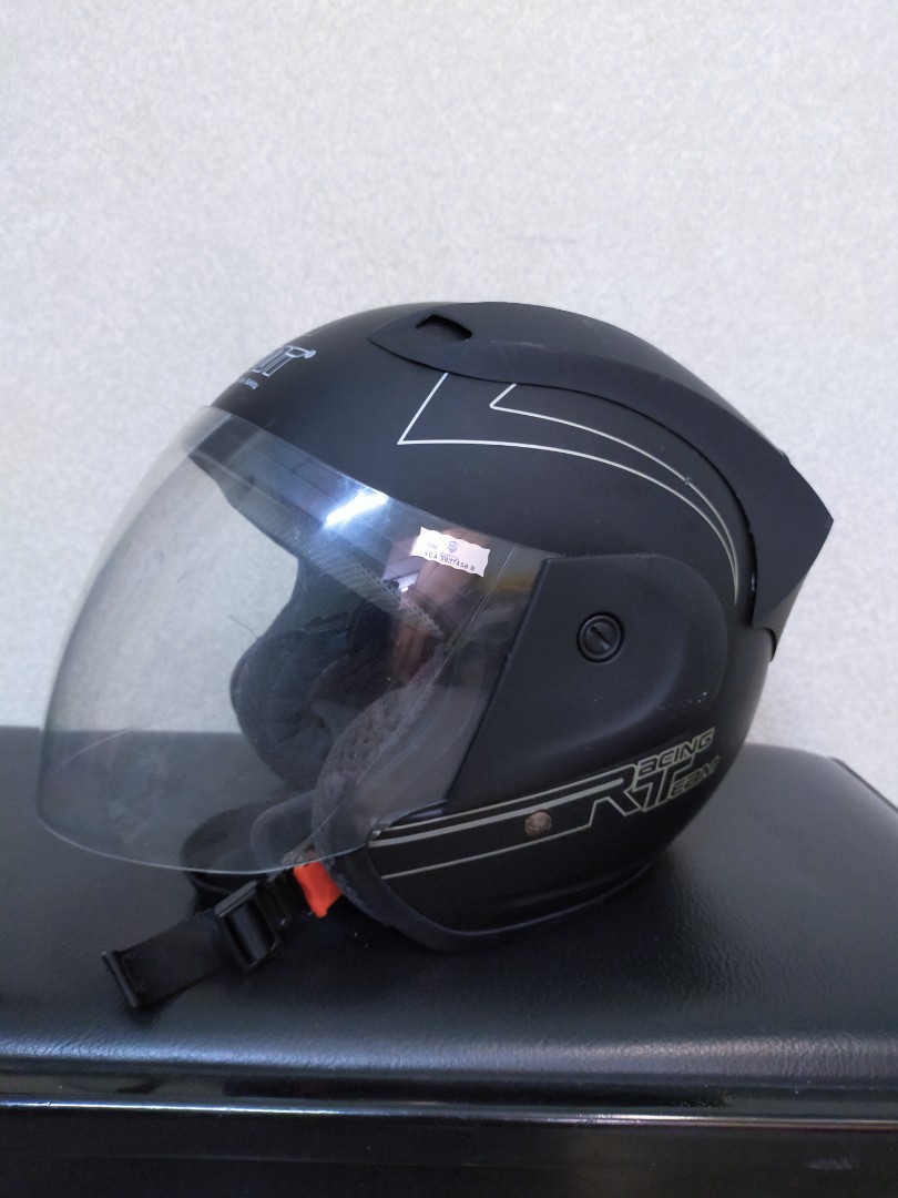 DOT RACING TEAM GREY HELMET X-Dot G518B 