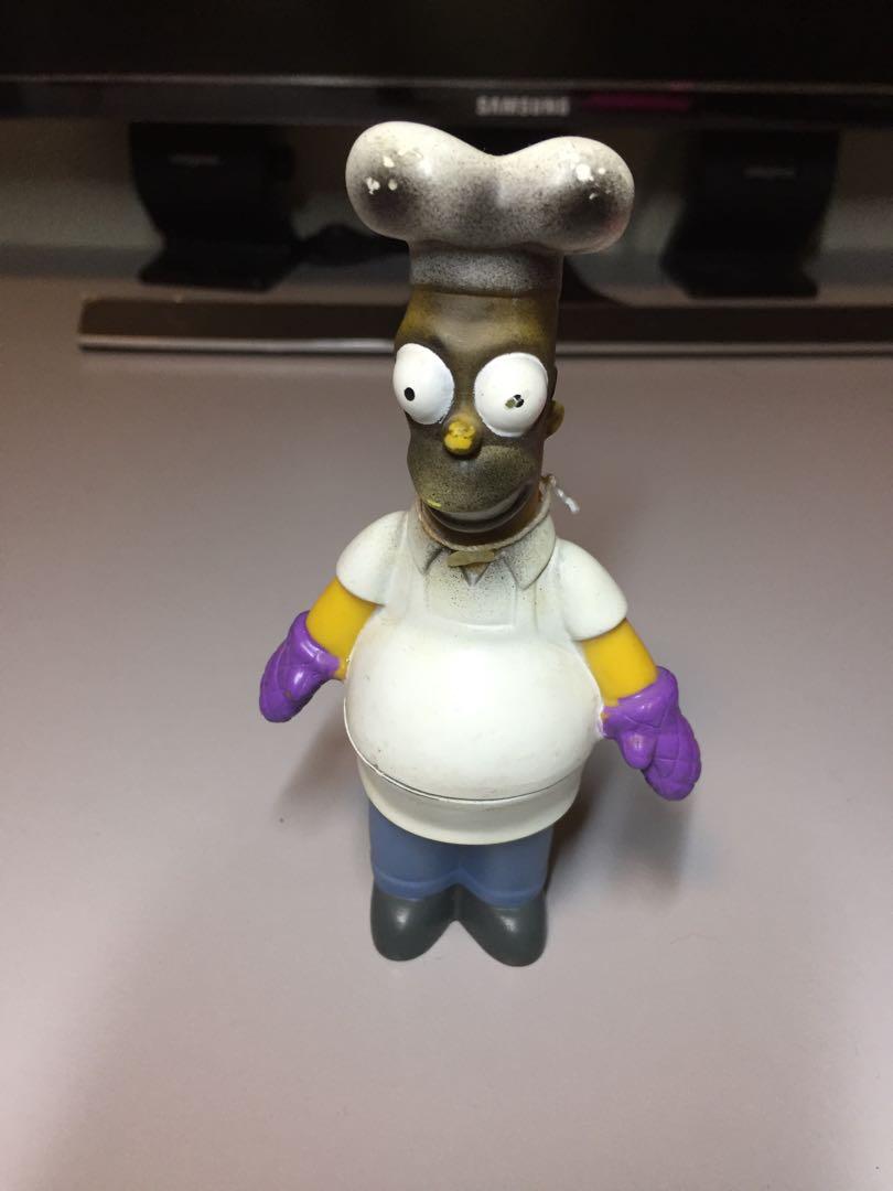 Recalled Simpson's Burger King UK Exclusive BBQ Black FACE HOMER