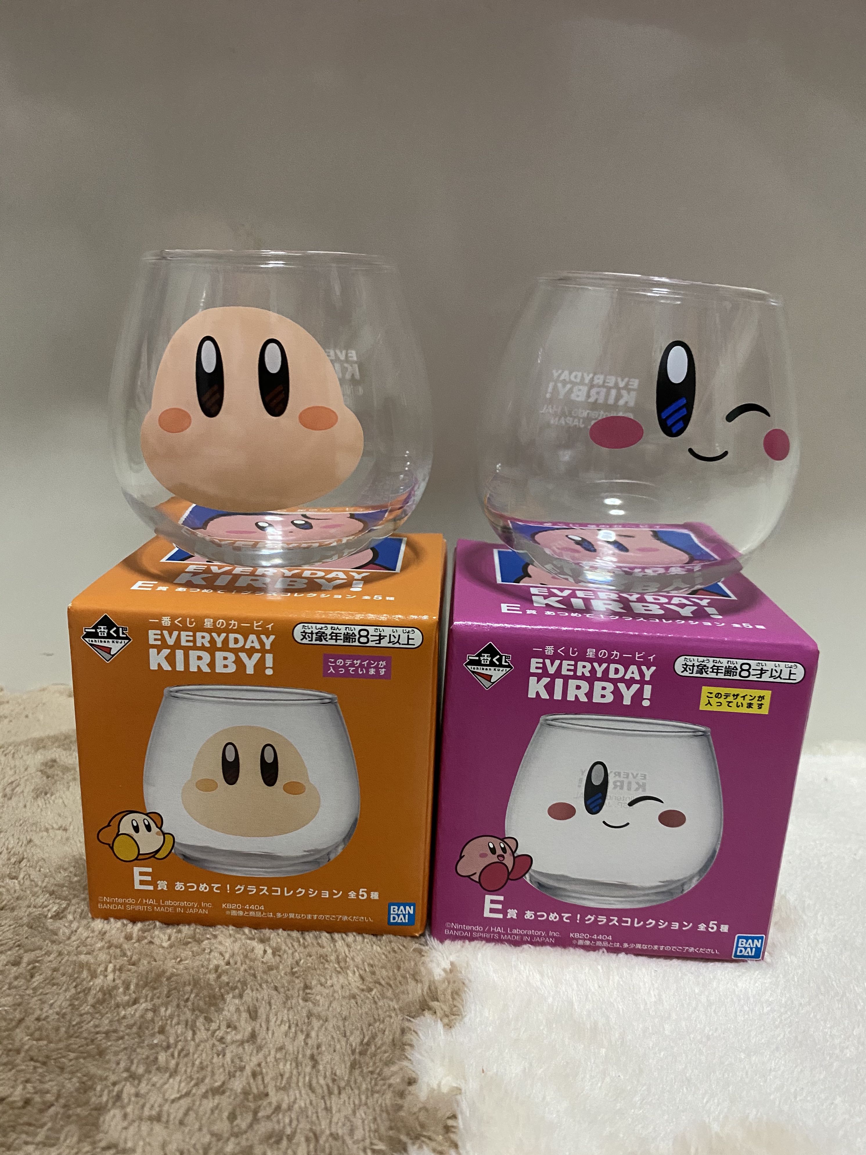 Ichiban Kuji Everyday Kirby Prize E Cups, Toys & Games, Bricks