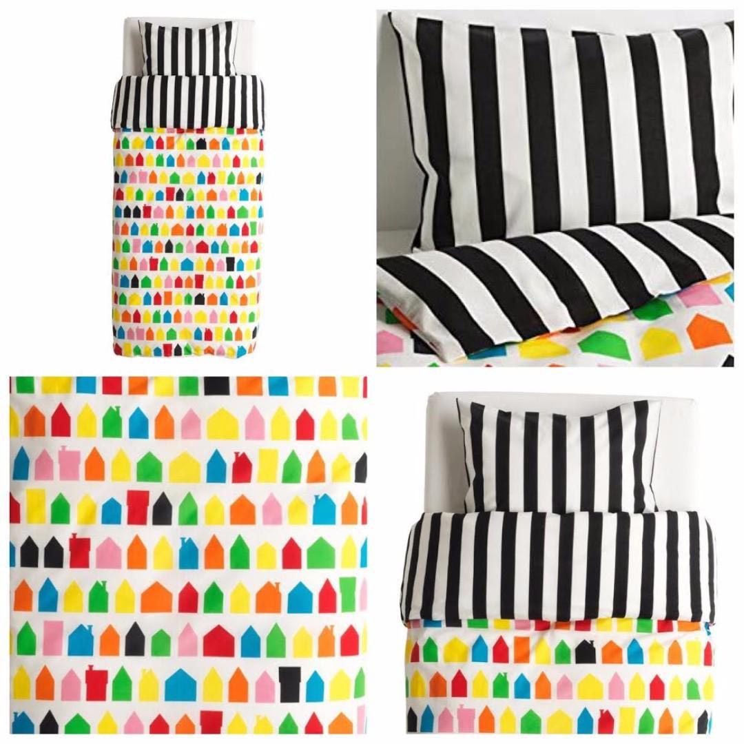 ikea baby bed linen