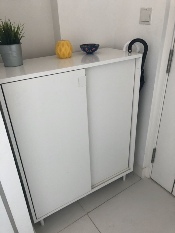 IKEA MACKAP R Shoe cabinet white Furniture Home Living