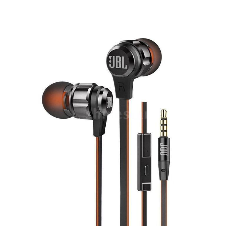 JBL T110 In Ear Headphones Pure Bass Handfree Sports Headset In-line Control