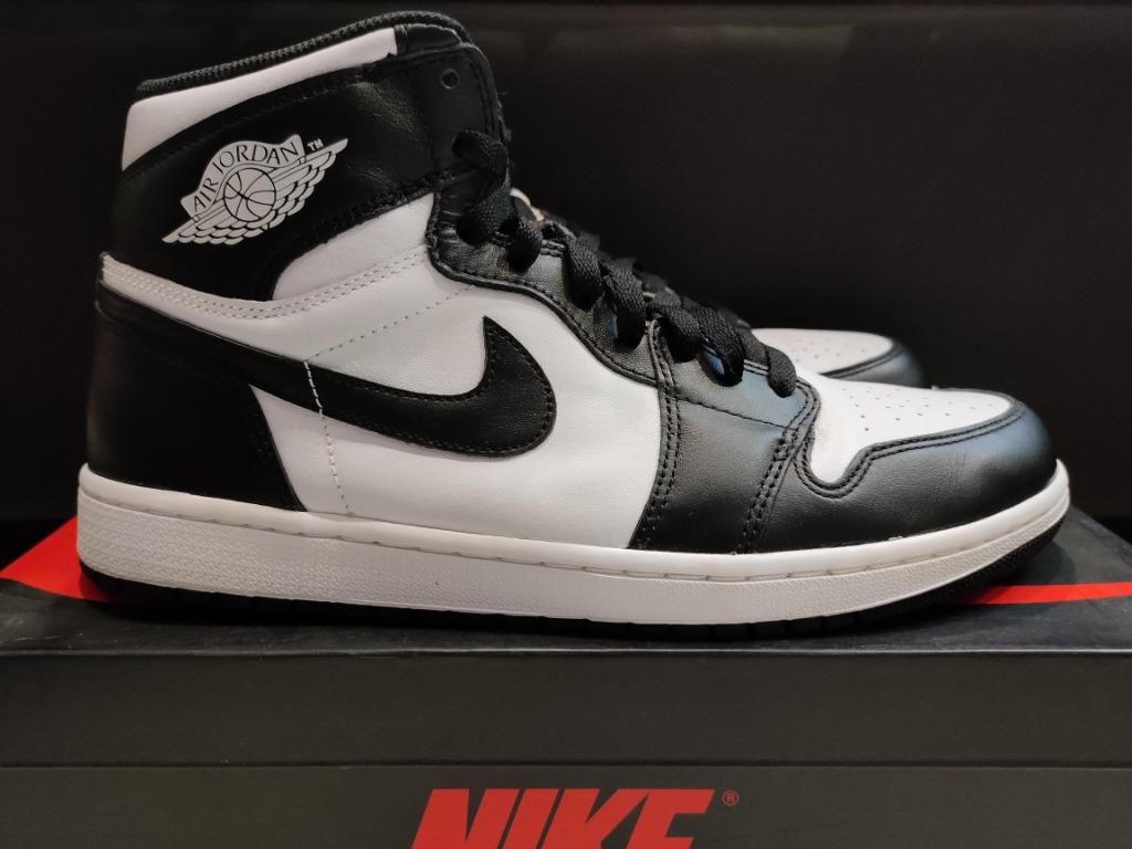 Jordan 1 black white 2014 cheap