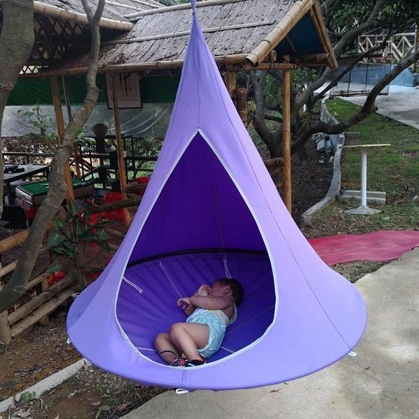 Hanging cocoon bed hot sale