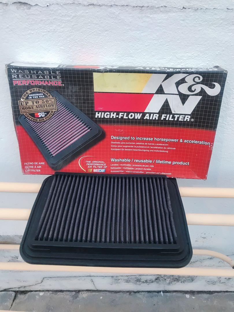 K N Air Filter 33 2360 Toyota Vios Altis Yaris Wish RAV4 Auto
