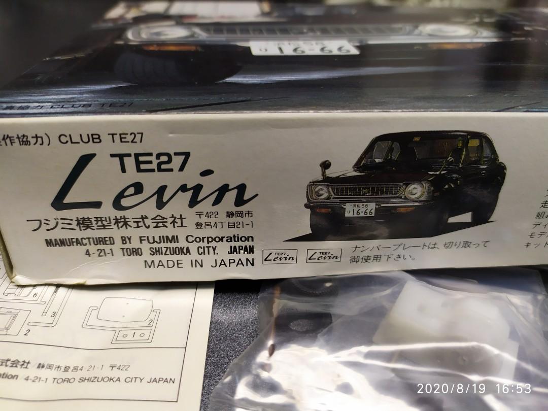 Levin Te27 1 48 模型made In Japan 玩具 遊戲類 玩具 Carousell