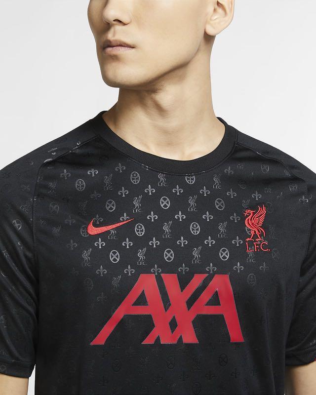 nike liverpool pre match long sleeve