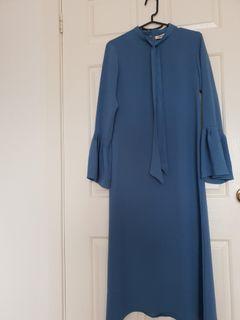 Long Blue Dress