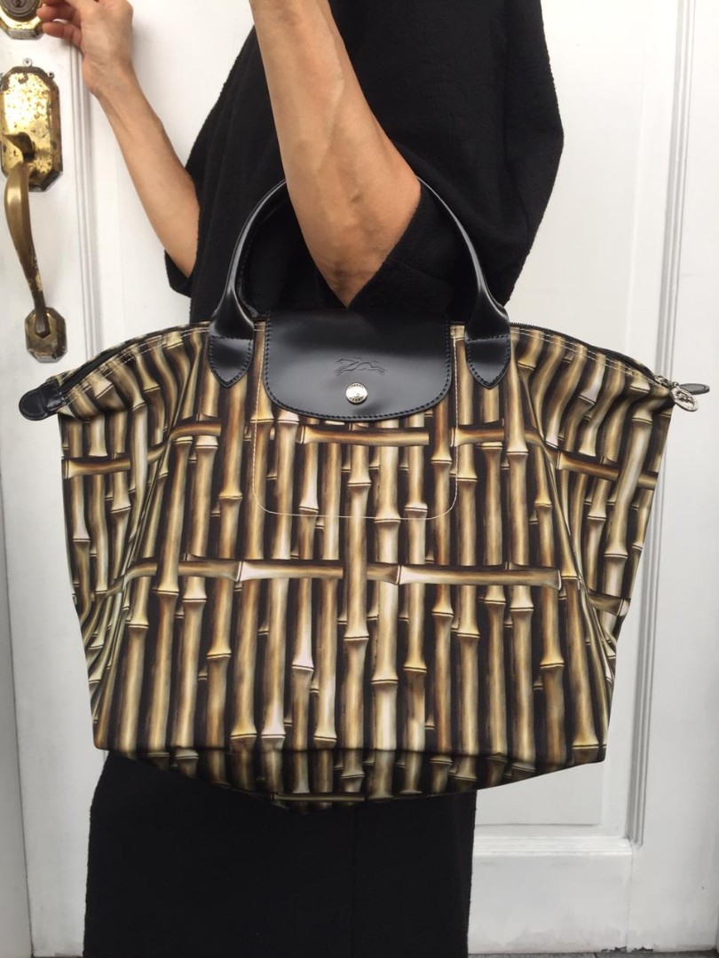 LONGCHAMP BAMBOO LE PLIAGE HANDBAG Women s Fashion Bags Wallets Tote Bags on Carousell