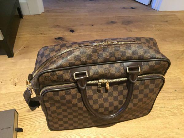 Louis Vuitton Icare Damier Ebene Canves Bag, Luxury, Bags