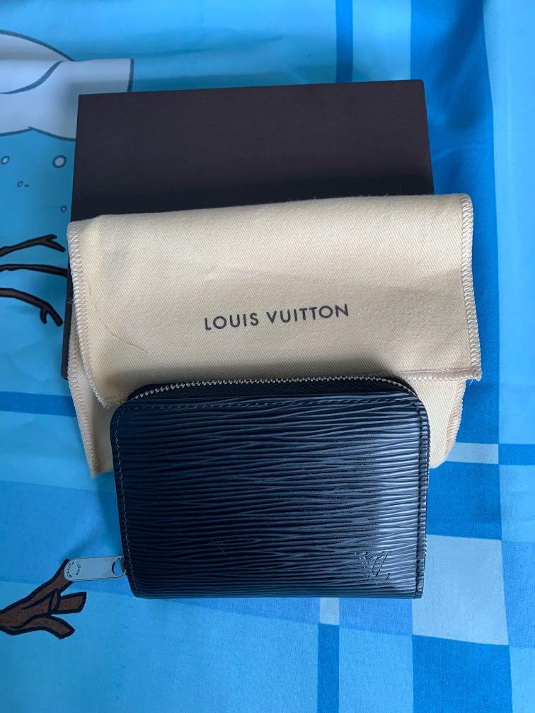 Louis Vuitton Zippy Coin Purse Black EPI