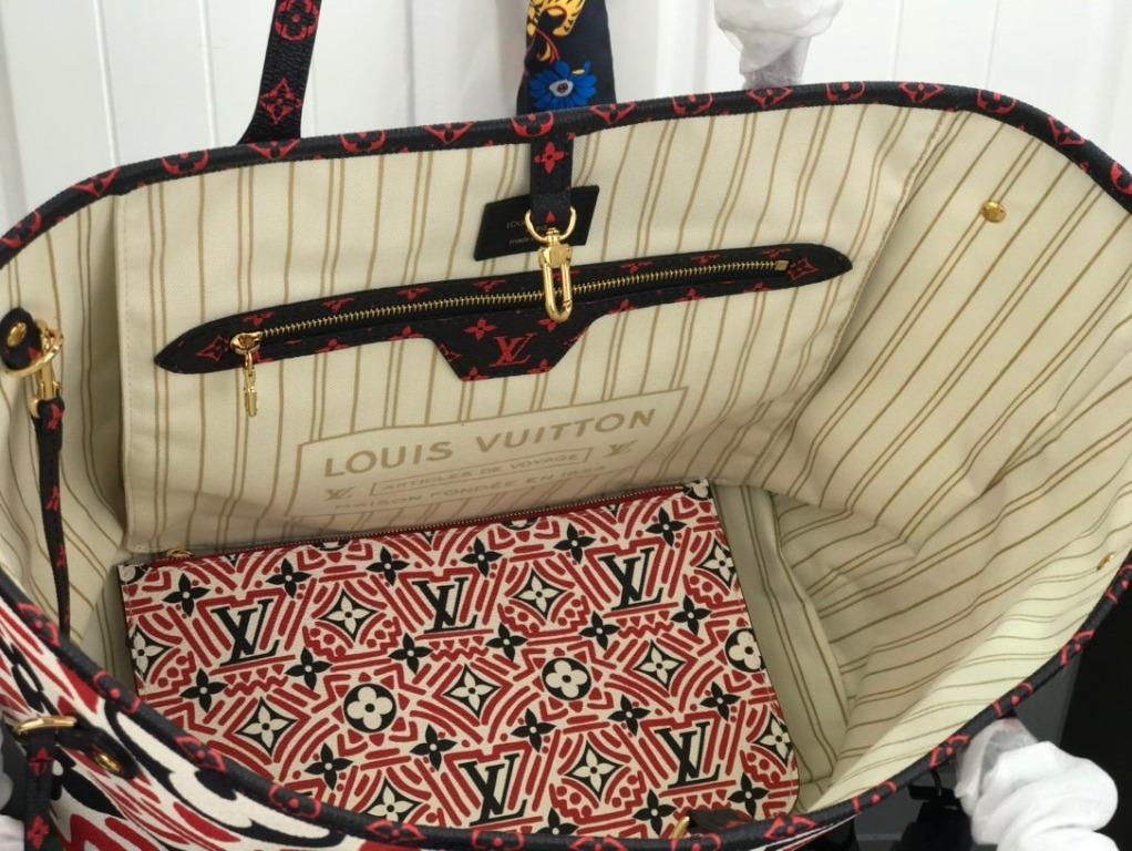 LV CRAFTY NEVERFULL MM, Women's Fashion, Bags & Wallets, Purses & Pouches  on Carousell