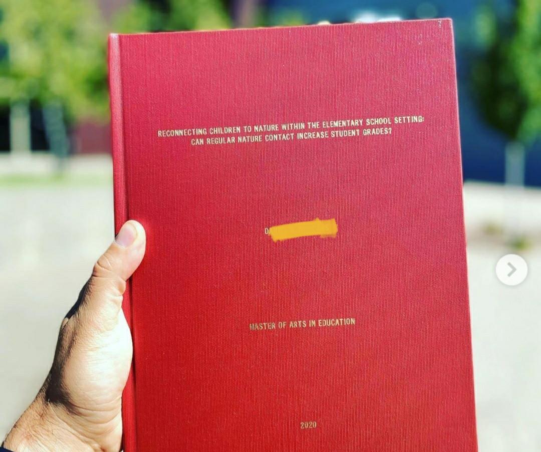 Business student graduate dissertation