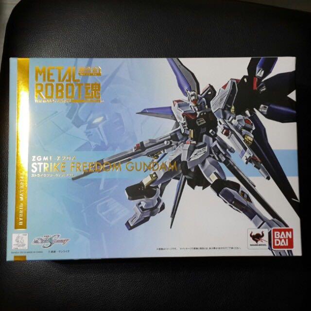 Metal Robot魂strike Freedom Gundam 特擊自由高達超合金metal Build 興趣及遊戲 玩具 遊戲類 Carousell