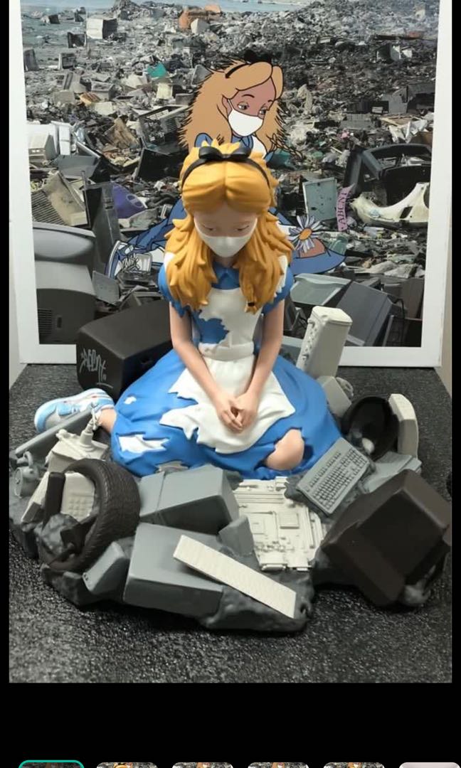 Mighty Jaxx : ALICE IN WASTELAND BY ABCNT 全新品, 興趣及遊戲, 玩具