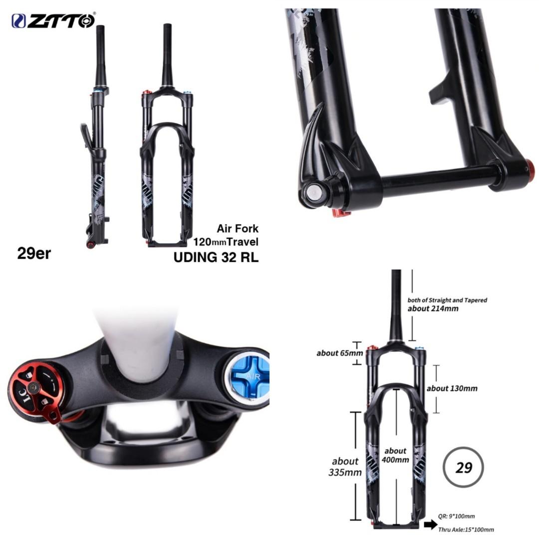 Non tapered 2025 29er fork