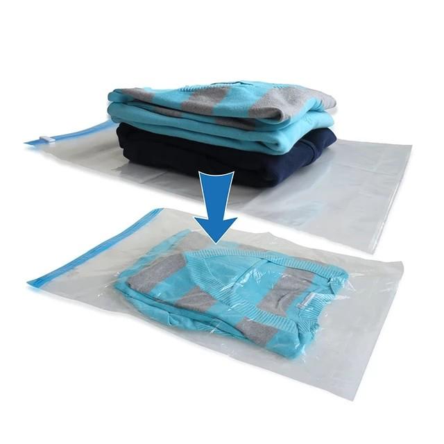vacuum compression luggage