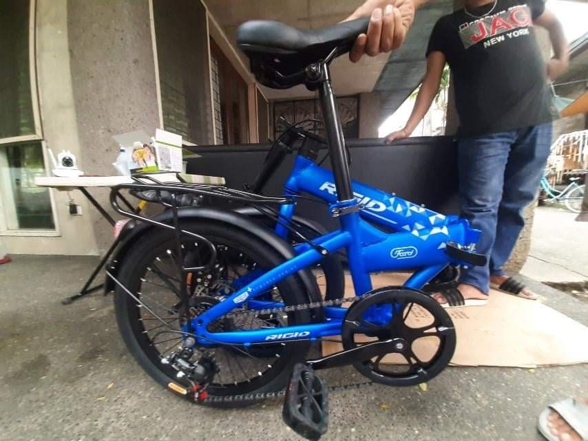 Rigid folding bike clearance