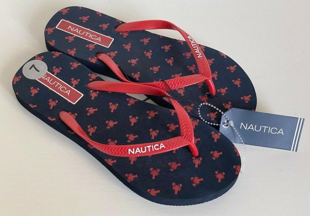 nautica navy sandals