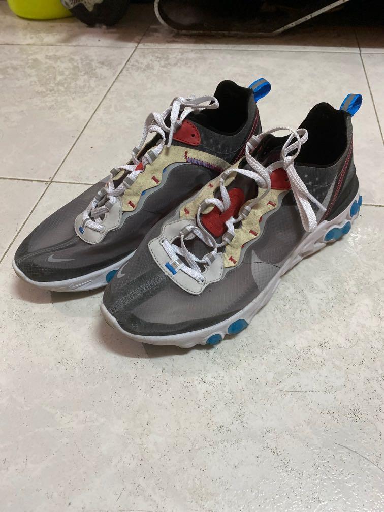 Nike React Element 87 （分類：波鞋）位於 Hong Kong。 由 11kenw 提交（商品編號 1029625758，圖片 1）。簡介： US8.5 Eur42。