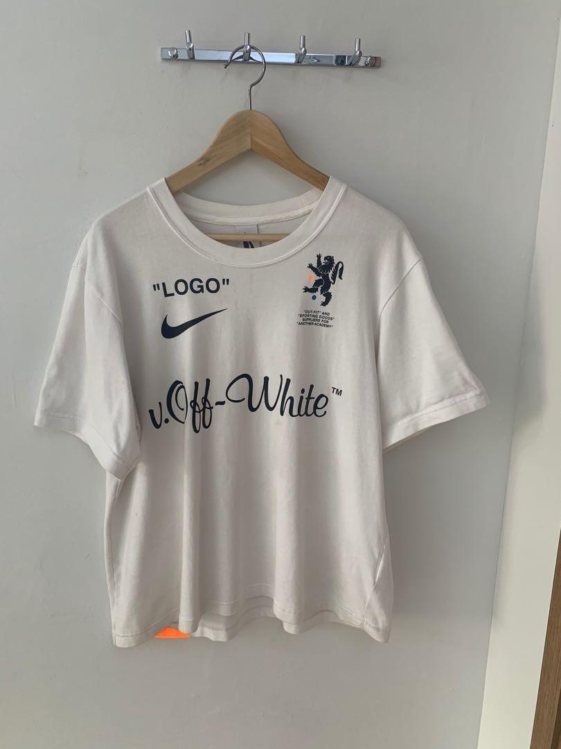 off white x nike tee
