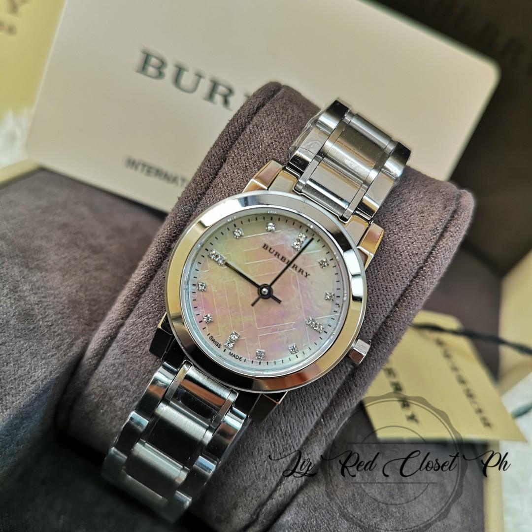 ON HAND: Burberry BU9224 MOP Diamond Set The City Ladies Watch, Women's  Fashion, Watches & Accessories, Watches on Carousell