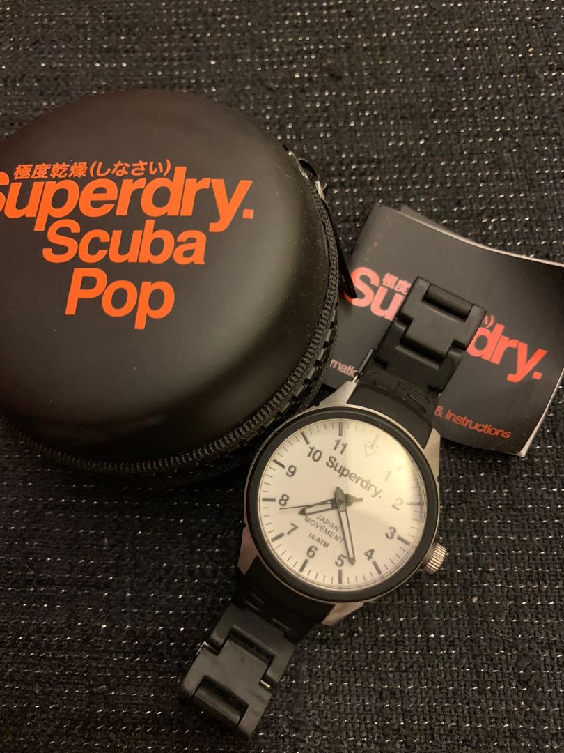 Superdry watch instructions online