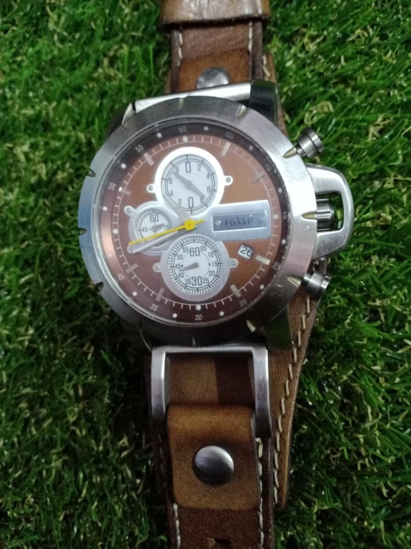 Fossil genuine discount leather jr1157