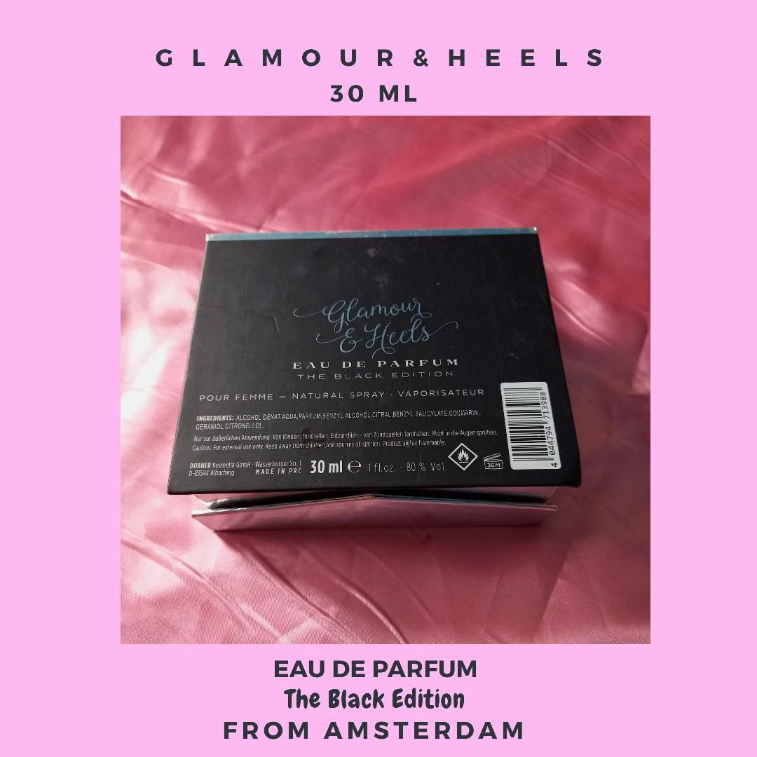 Glamour and heels parfum black edition store