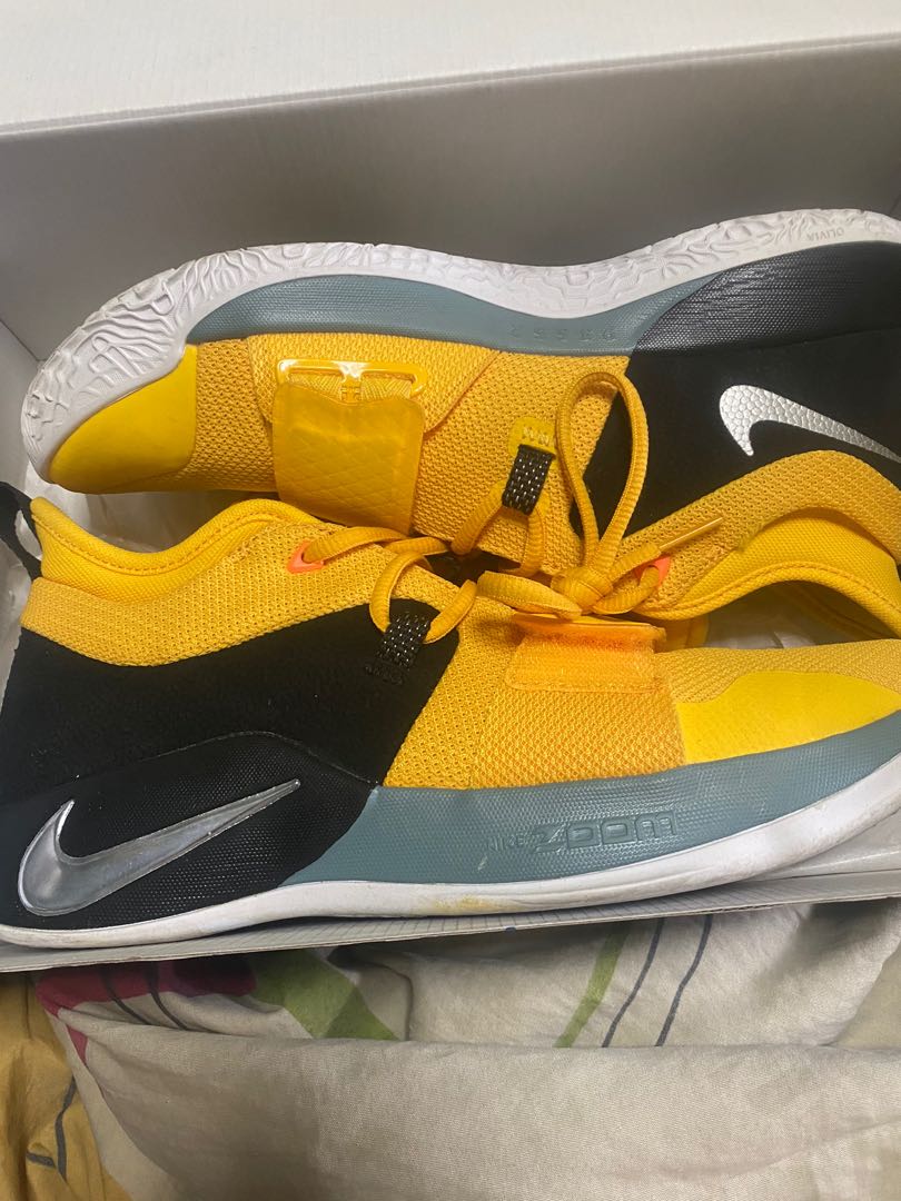 paul george shoes yellow