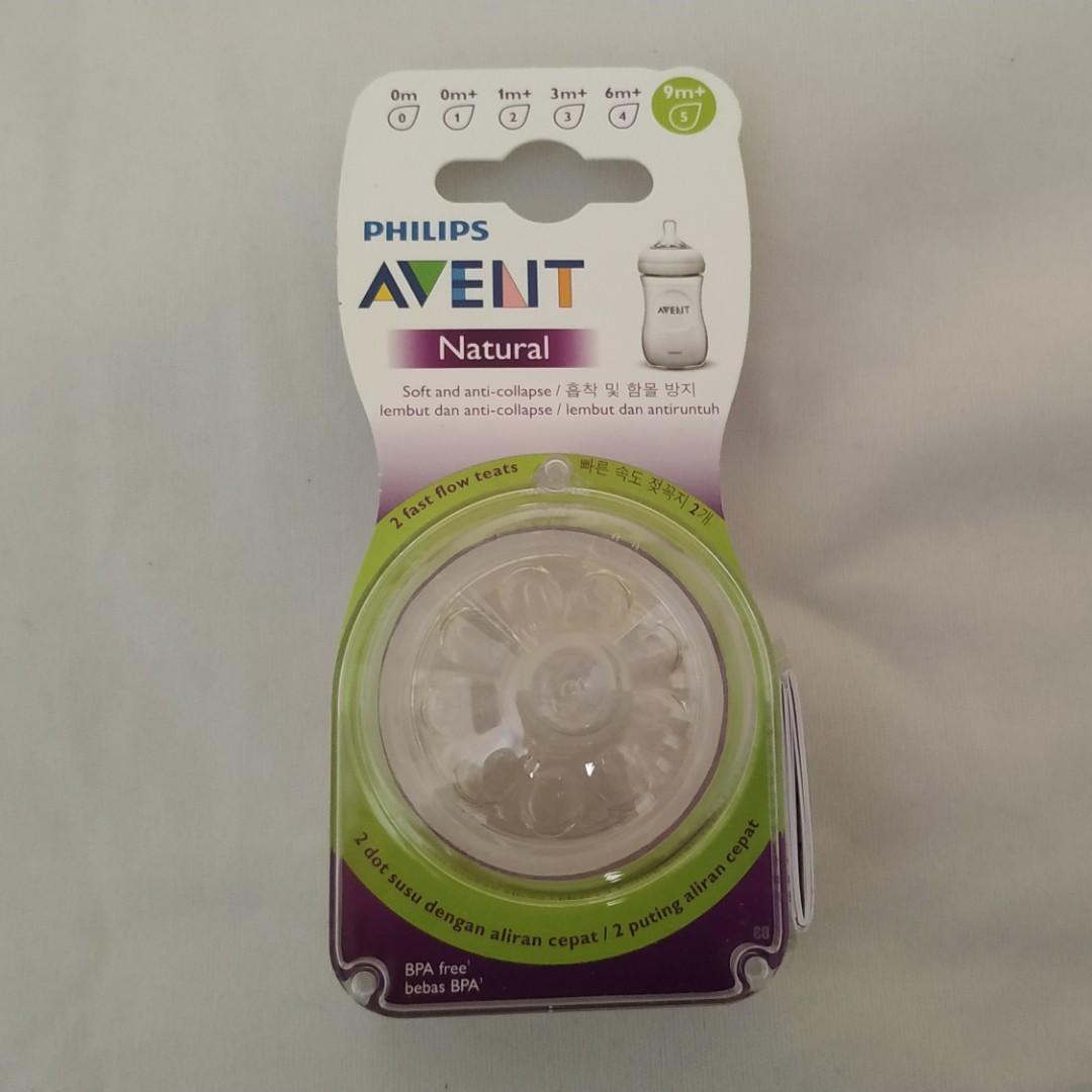 avent natural teats size 5
