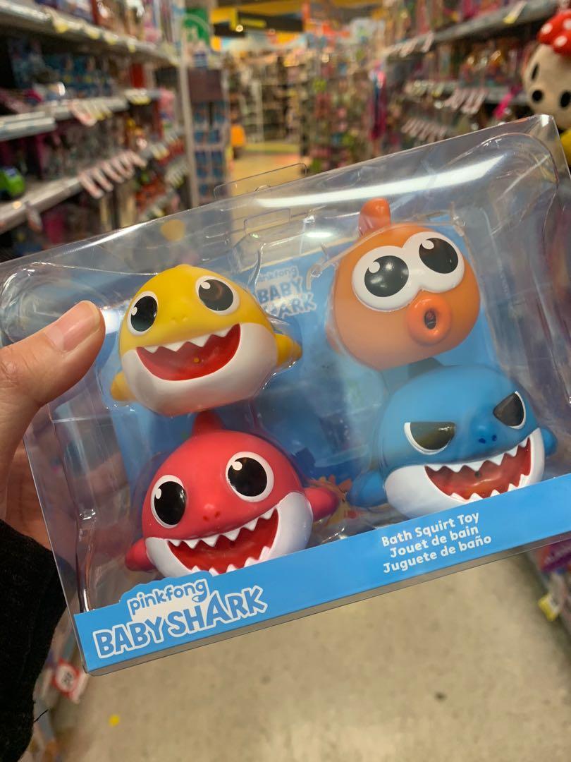 baby shark bath squirt