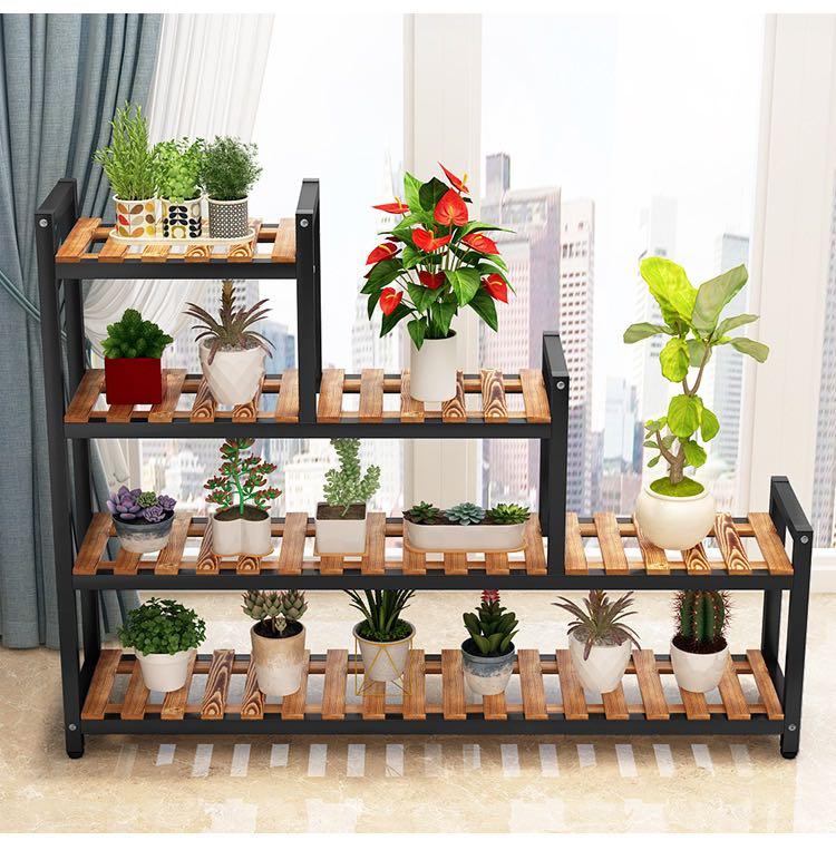 Garden Gardening Succulent Flower Plant Rack Plant Shelf 