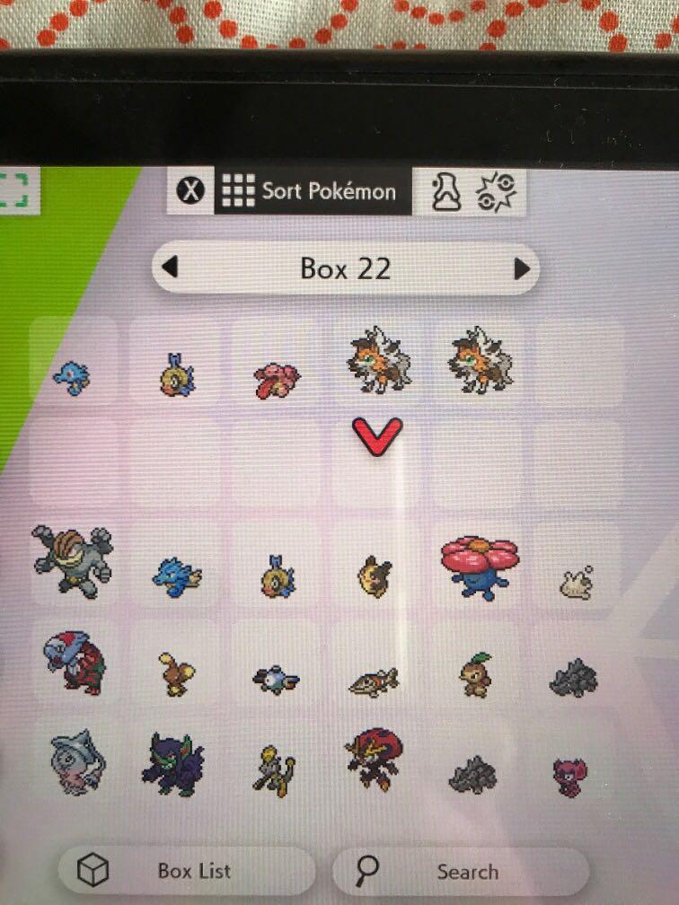 Pokemon Sword And Shield Shiny Pokemon Video Gaming Gaming Accessories Game Gift Cards Accounts On Carousell