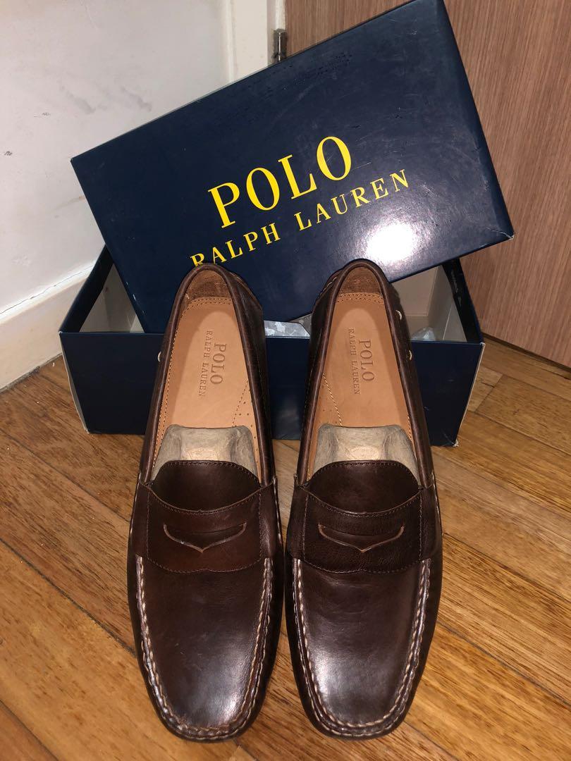 Polo penny loafers outlet