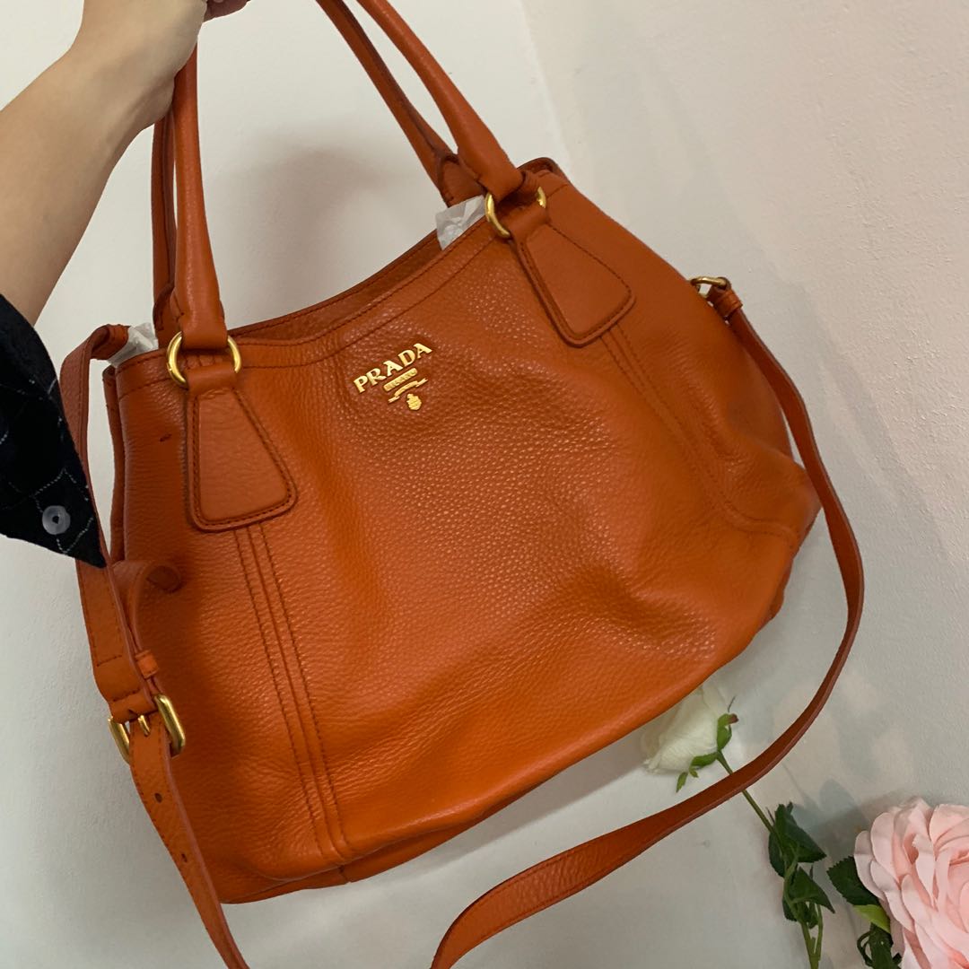 prada two way bag