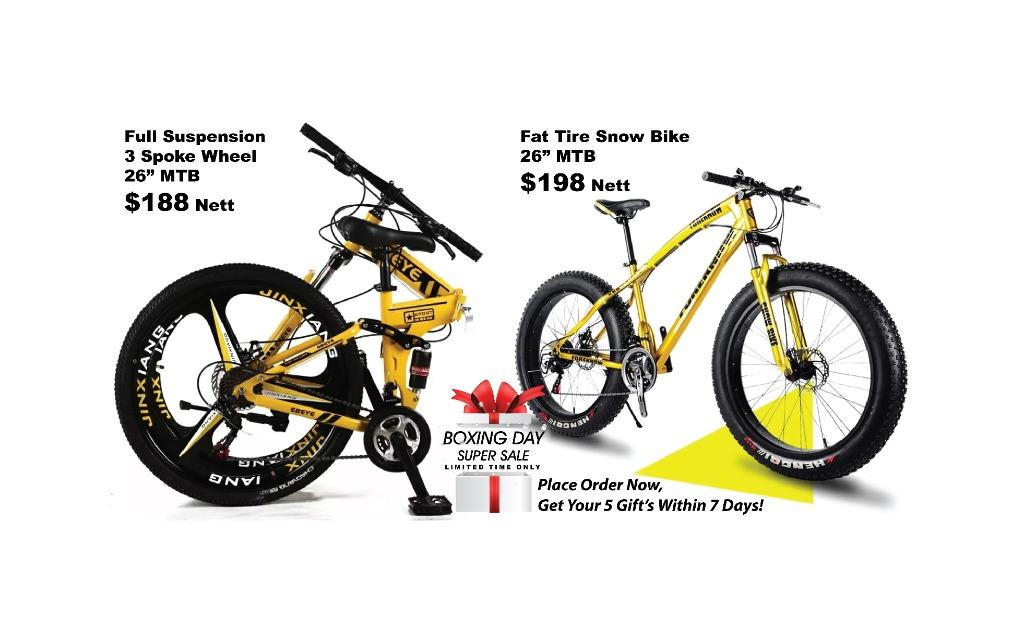 mountain bike boxing day sale