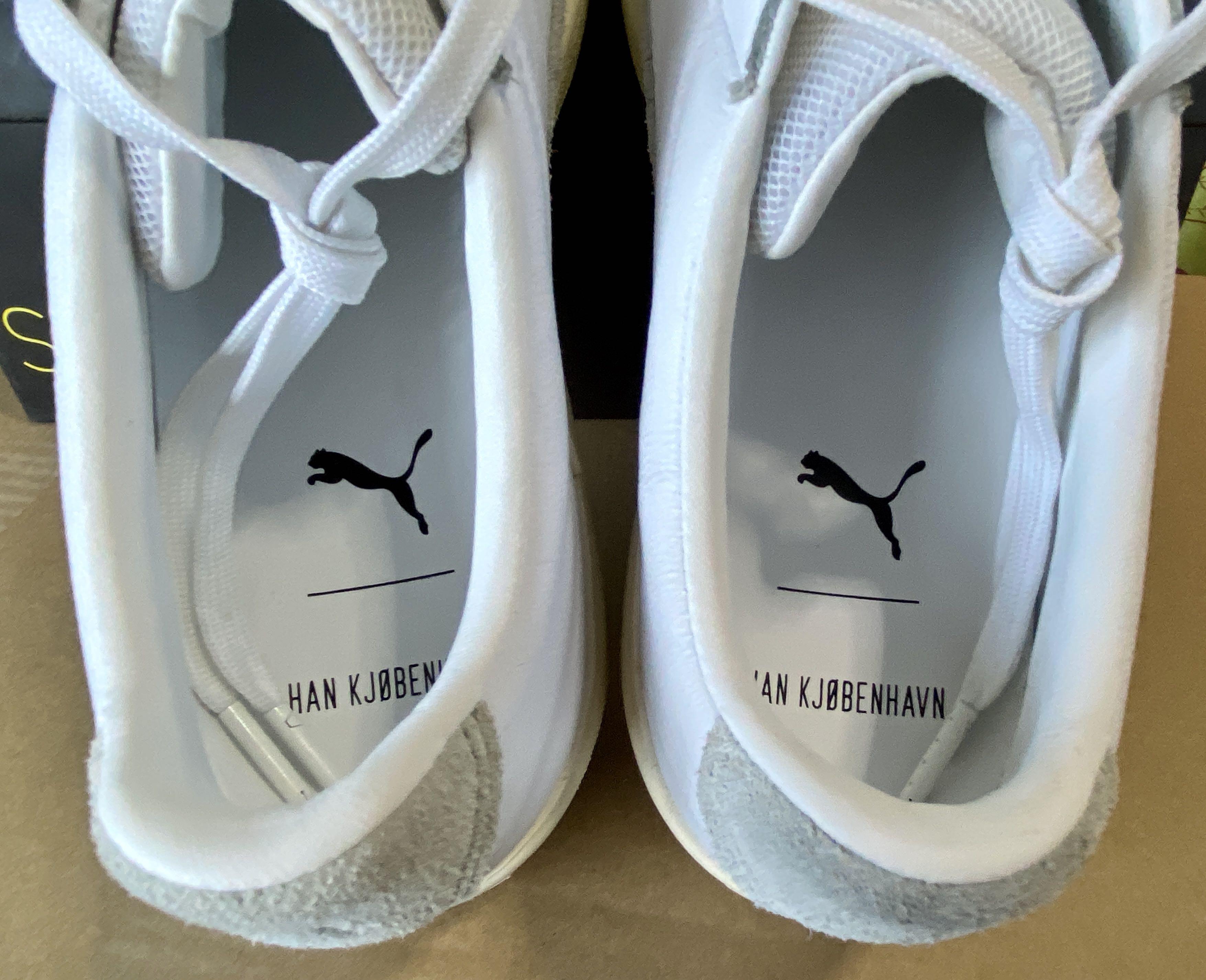 PUMA x HAN KJ BENHAVN Basket White and Whisper White Men s